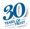 30 years logo